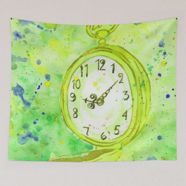 Item preview, Time Is A Precious Gift - Green Palette  designed and sold by Niina  Niskanen.
