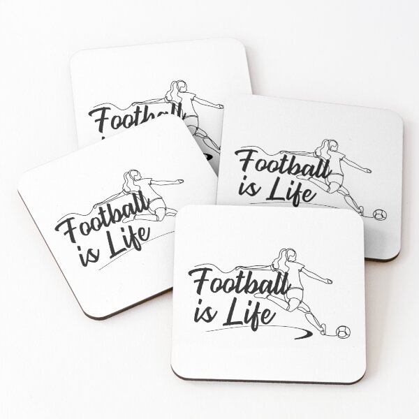 Item preview, Football is life T-shirt design designed and sold by MissDewi.