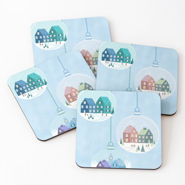 Item preview, Snow baubles designed and sold by Kakel.