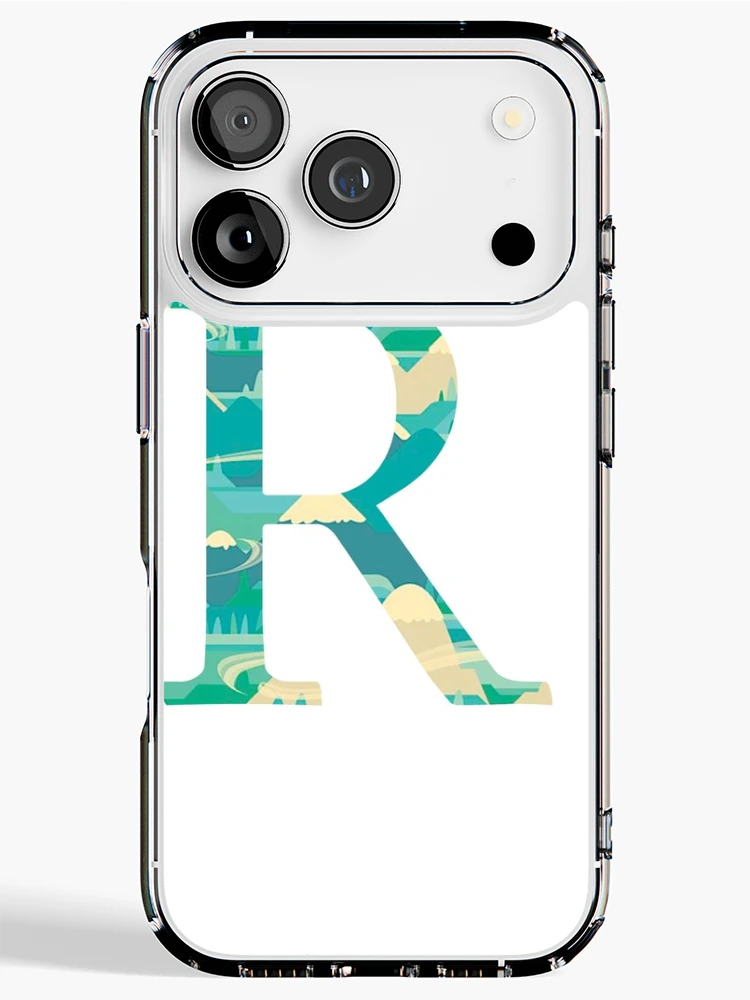 Thumbnail 1 of 5, iPhone Case, Letter R designed and sold by coasthouse.