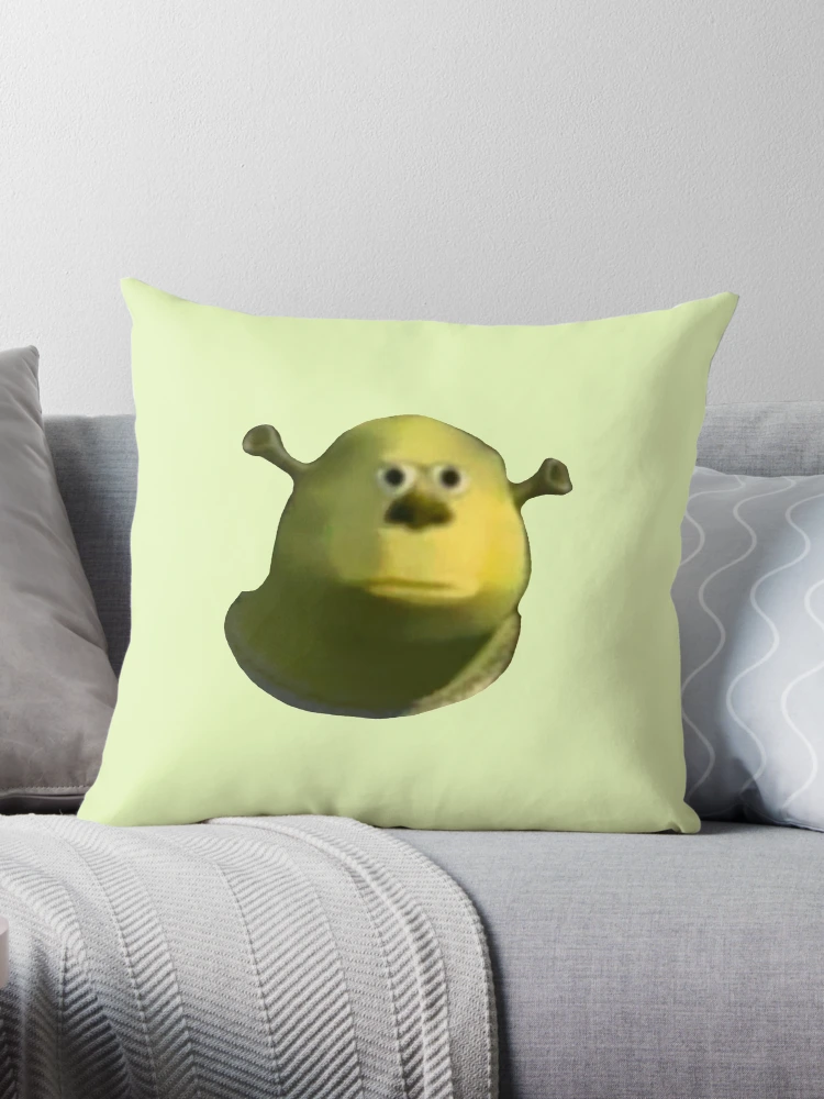 Shrek meme Throw Pillow for Sale by Pulte