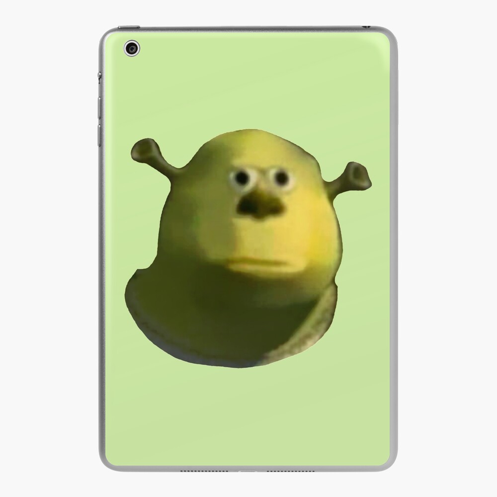 shrek meme funny shrek | iPad Case & Skin