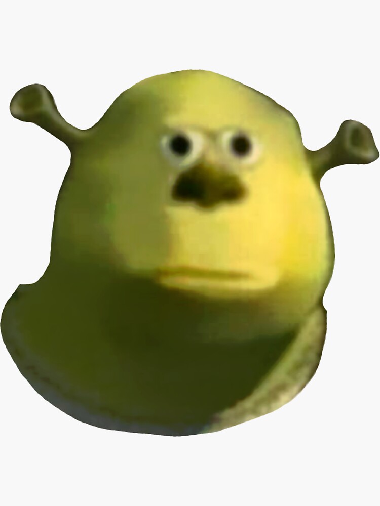 Shrek Wazowski Meme Stickers for Sale