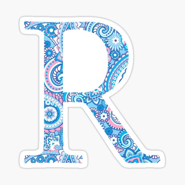 Letter R Stickers | Redbubble