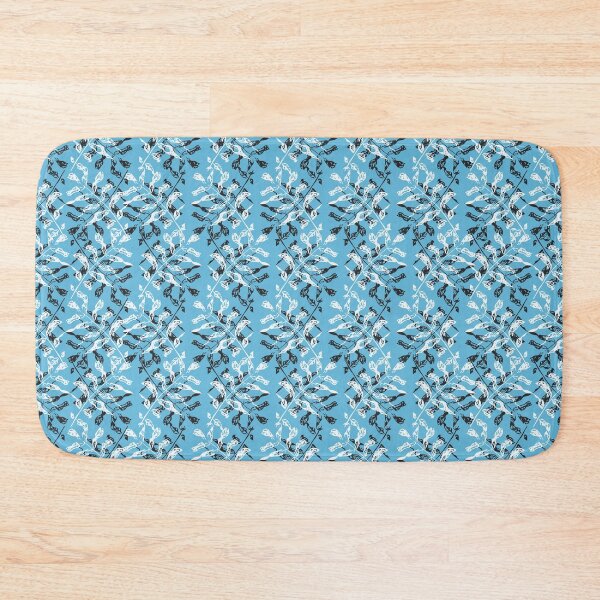Item preview, Splish Splash, Black Beauty & Bright White Leaves designed and sold by Kettukas.