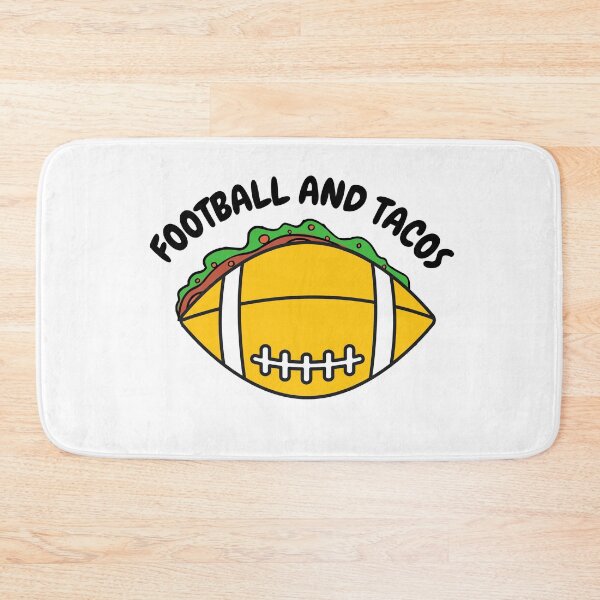 Item preview, Football And Tacos Funny taco, Mexican food love taco designed and sold by AMINE  ★★★★★.