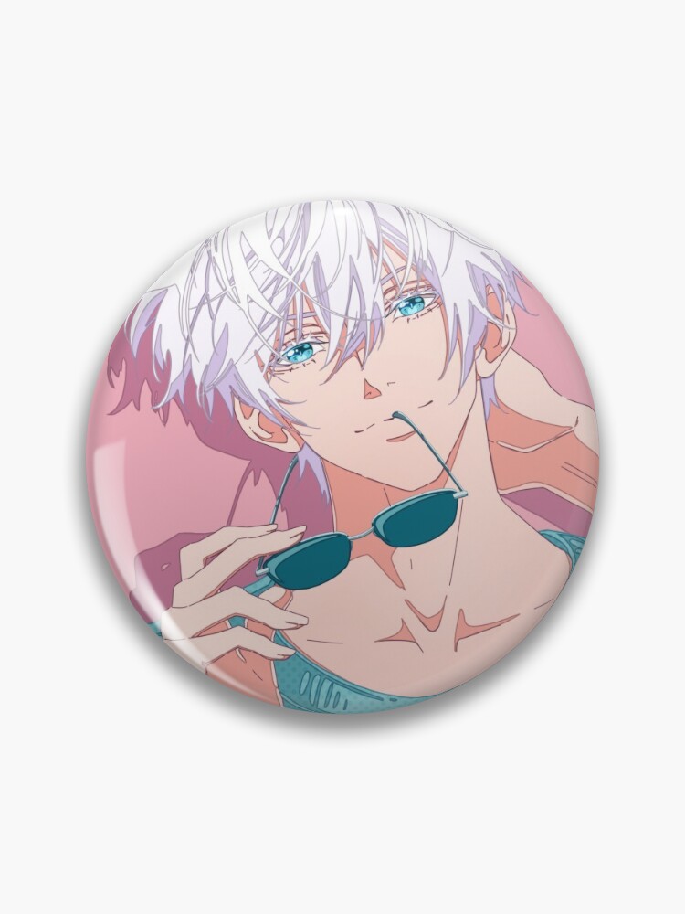 The handsome anime boy with white hair  Poster for Sale by AnGoArt