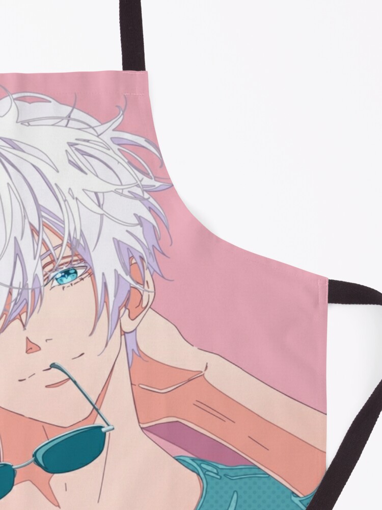 The handsome anime boy with white hair  Poster for Sale by AnGoArt