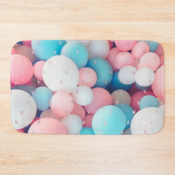 Item preview, Birds and balloons print designed and sold by MrJean.