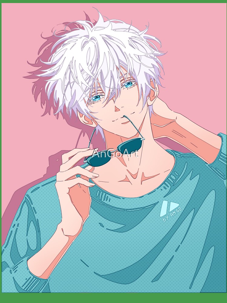 Anime portrait of an handsome guy with grey hair by AnnaHenrietta91 on  DeviantArt