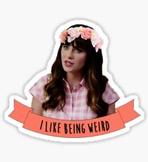 Jess | I Like Being Weird Sticker