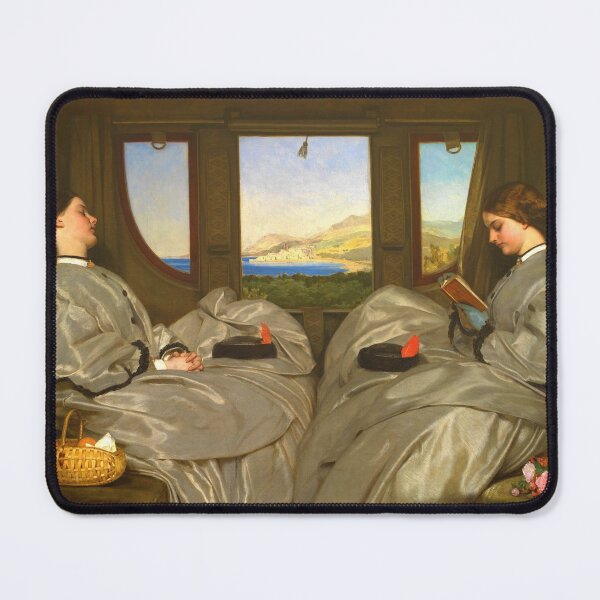 Item preview, The Travelling Companions by Augustus Egg (1862) designed and sold by allhistory.
