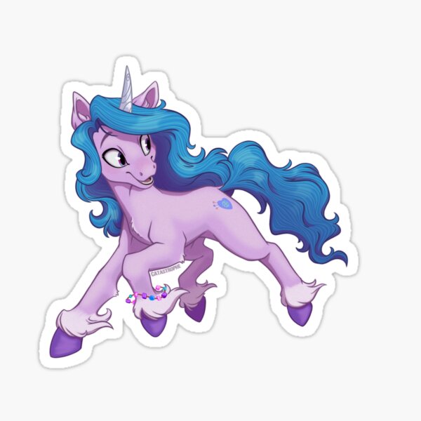 Item preview, Izzy Moonbow (transparent) designed and sold by Catastrophe Doodles.