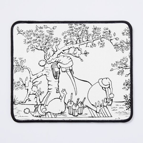 Item preview, Kiwis after Christmas 2, outline only designed and sold by Linda Bassett.