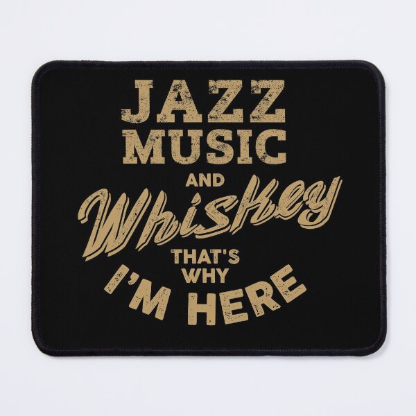 Item preview, Jazz Music and Whiskey Lover designed and sold by MintaApparel.