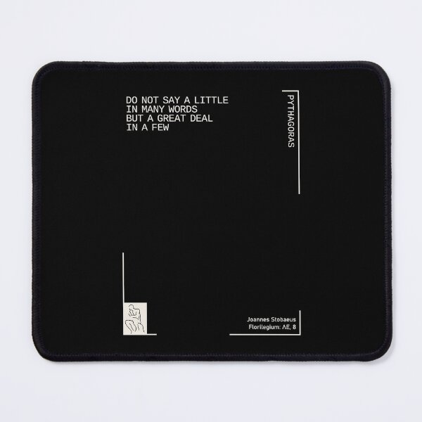 Item preview, Say a Great Deal With a Few Words Quote designed and sold by grphilosopher.