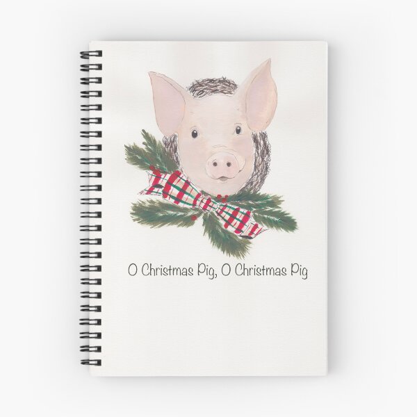 Aperçu de l'œuvre Cochon de Noël créée et vendue par Shelly  Moore.