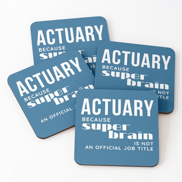 Item preview, Actuary. Because super-brain is not an official job title designed and sold by trendingatees.