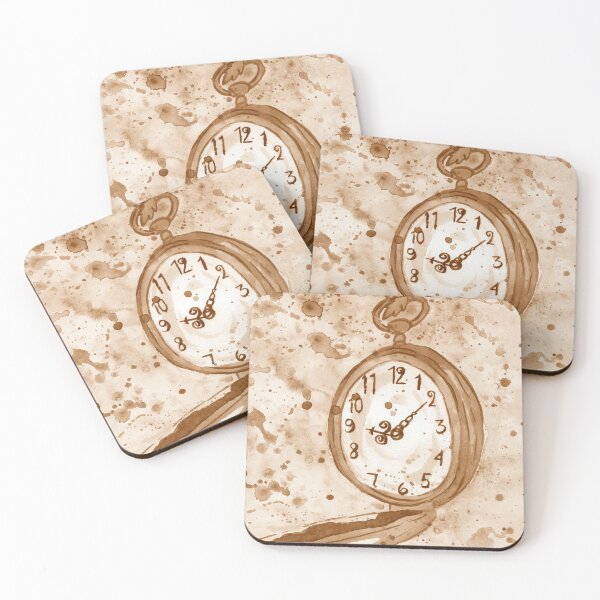 Item preview, Painting of A Pocket Watch - Sepia Palette  designed and sold by Niina  Niskanen.