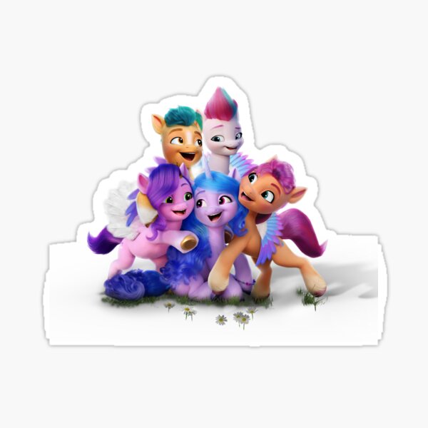 Item preview, MLP Gen 5 - My little pony a new generation - hugging friends designed and sold by Funny-Quote.