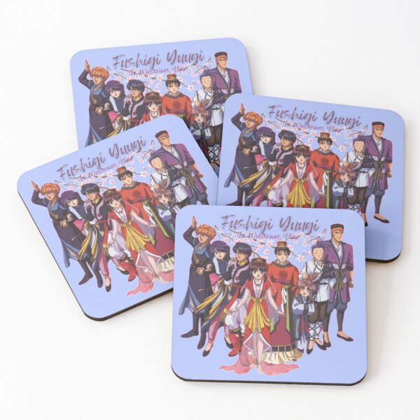 Item preview, Fushigi Yuugi Group With Title - ORIGINAL by SillyFun.redbubble.com designed and sold by SillyFun.