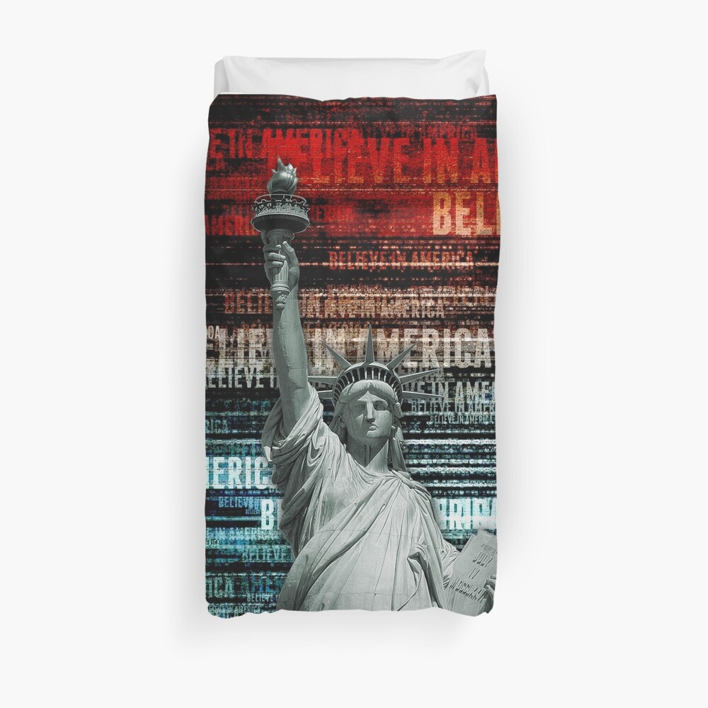 Believe In Liberty Duvet Cover
