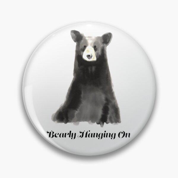 Item preview, Bearly Hanging On - Sad cute bear  designed and sold by wildhunt.