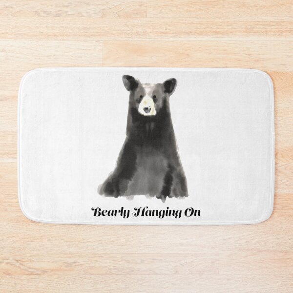 Item preview, Bearly Hanging On - Sad cute bear  designed and sold by wildhunt.
