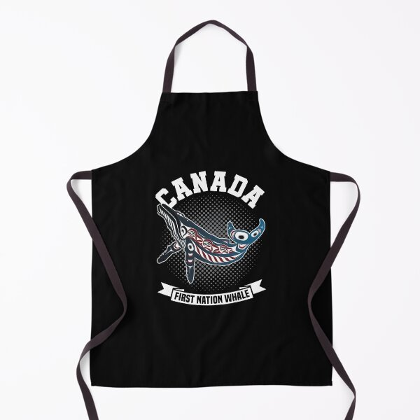 Item preview, Canada First Nation Whale blue designed and sold by CAN-USA-Fanshop.