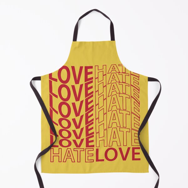 Item preview, love hate typography designed and sold by MendesMay.