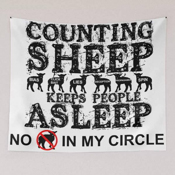 Item preview, No Sheep In My Circle designed and sold by Kashear.