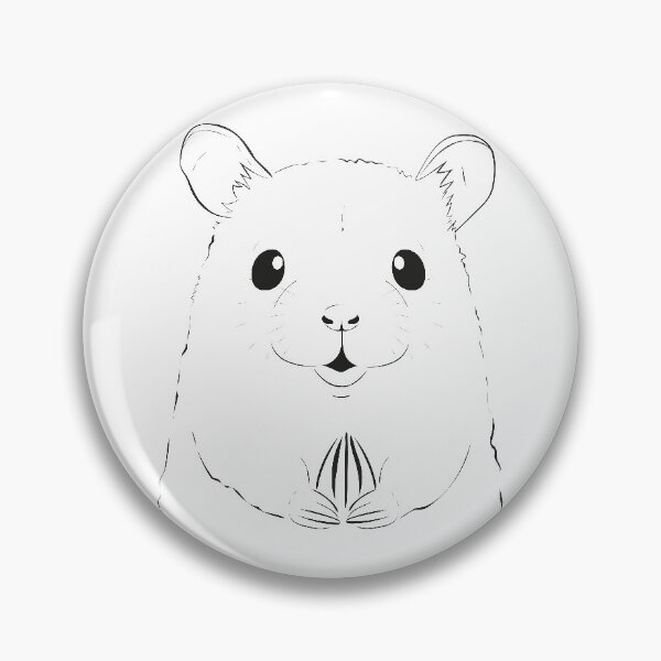 Aperçu de l'œuvre Pochoir Hamster créée et vendue par TokkiJess.