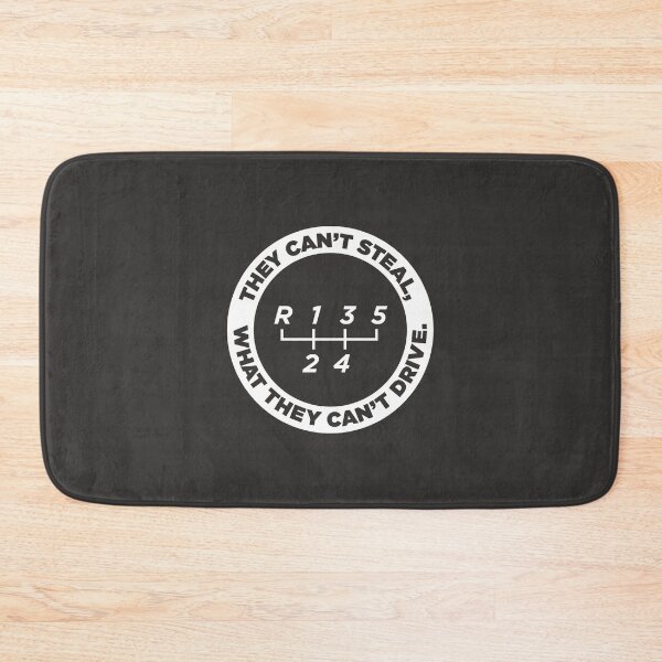 Item preview, They Can't Steal What They Can't Drive (5-speed, Reverse: top left) designed and sold by ApexFibers.