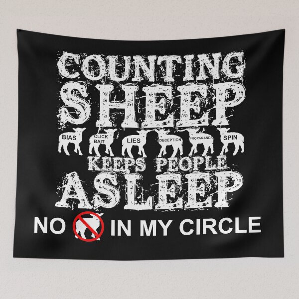 Item preview, No Sheep In My Circle designed and sold by Kashear.