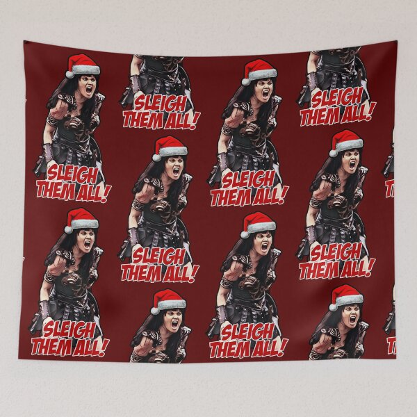 Item preview, Xena Sleigh Them All Christmas designed and sold by CharXena.