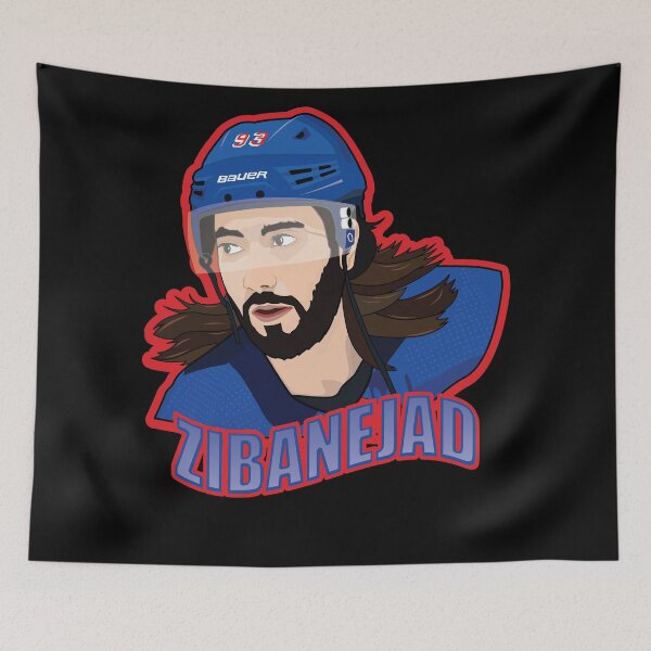 Item preview, Rangers Hockey - Mika Zibanejad designed and sold by Eye on the Blueline.