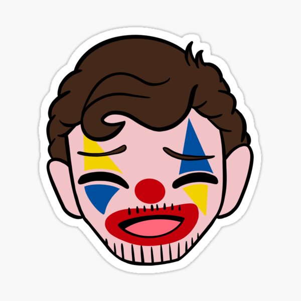 Clown Troja Sticker