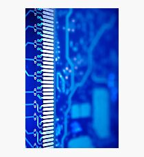 Circuit board background. Photographic Print