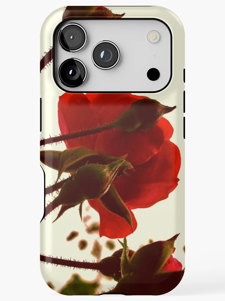 Thumbnail 1 of 4, iPhone Case, Red Roses designed and sold by itchingink.