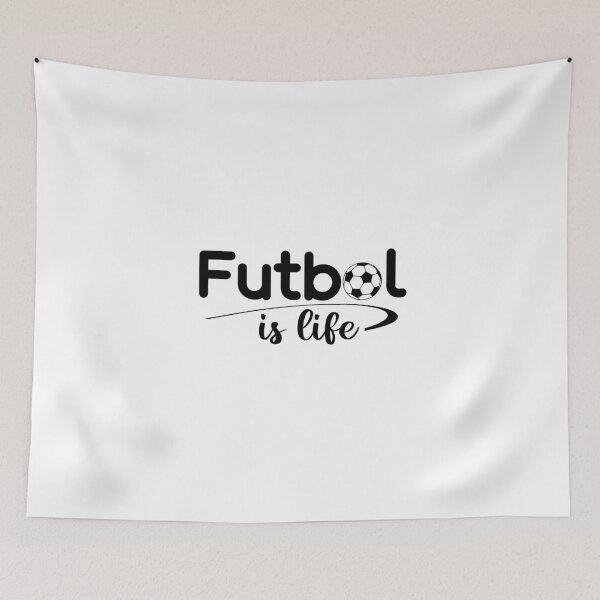 Artikelvorschau, Futbol ist das Leben T-Shirt-Design entworfen und verkauft von MissDewi.