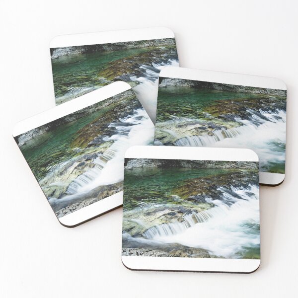 Item preview, Crystal clear Turquoise waterfall designed and sold by RAWVANE.