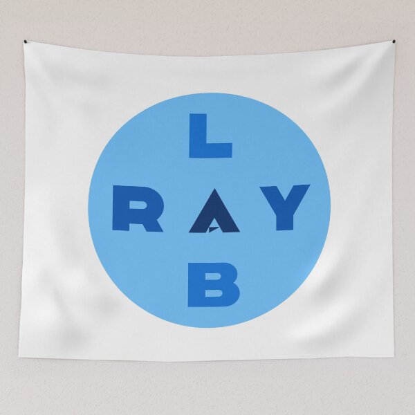Artikelvorschau, RayLab blaues Logo entworfen und verkauft von CreatorHub.