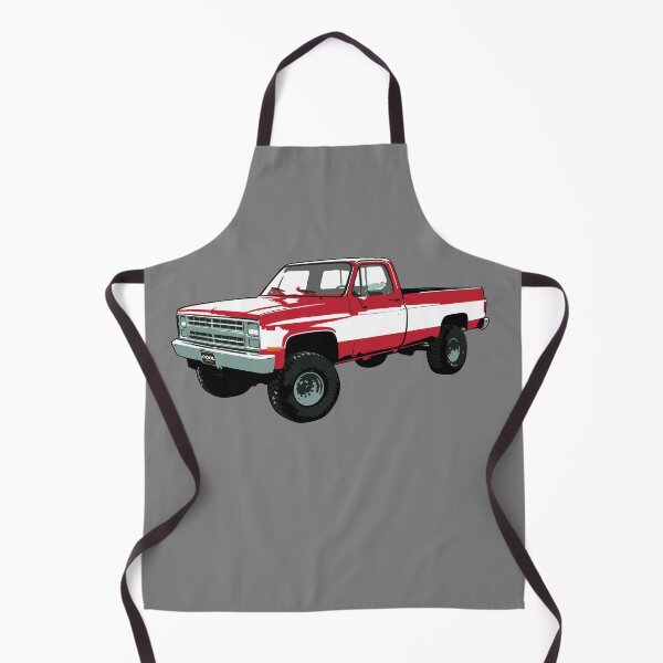 Item preview, Red & White 80s 4x4 C Truck designed and sold by CoolRide.
