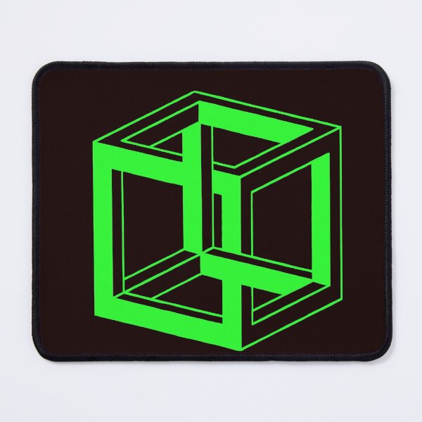 Item preview, Impossible Cube Optical Illusion designed and sold by WhatWhatDesigns.