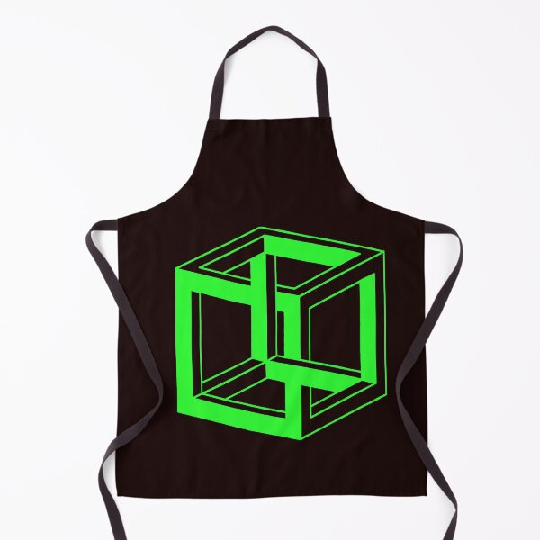 Item preview, Impossible Cube Optical Illusion designed and sold by WhatWhatDesigns.
