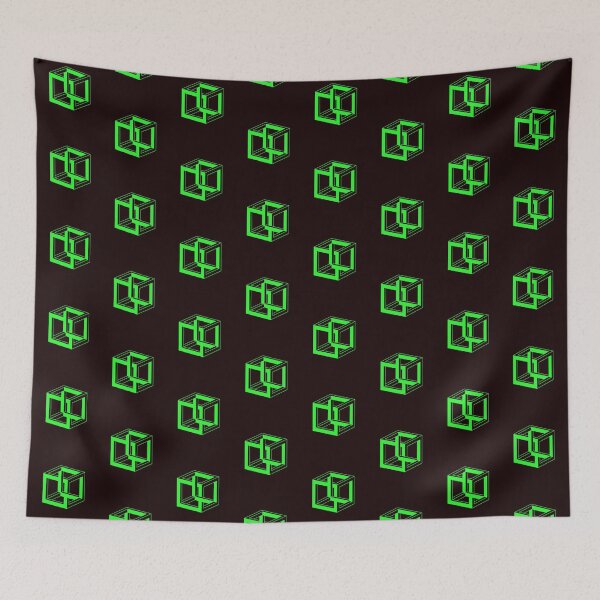 Item preview, Impossible Cube Optical Illusion designed and sold by WhatWhatDesigns.