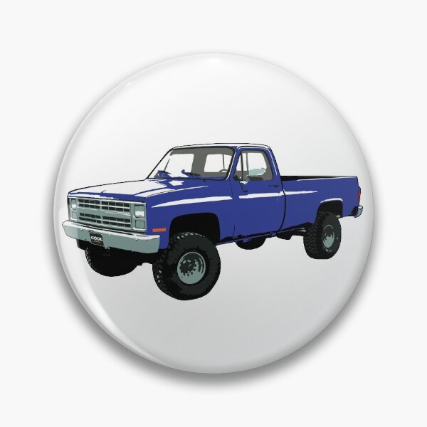 Item preview, Blue 80s 4x4 C Truck designed and sold by CoolRide.