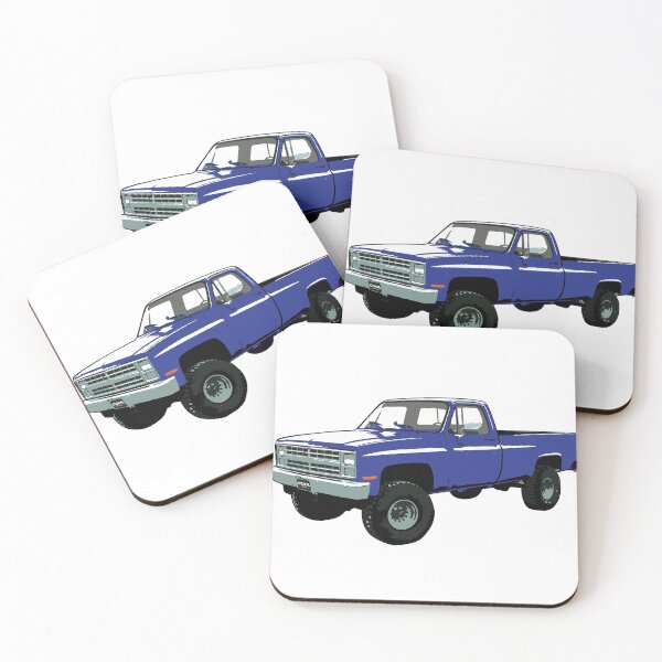 Item preview, Blue 80s 4x4 C Truck designed and sold by CoolRide.