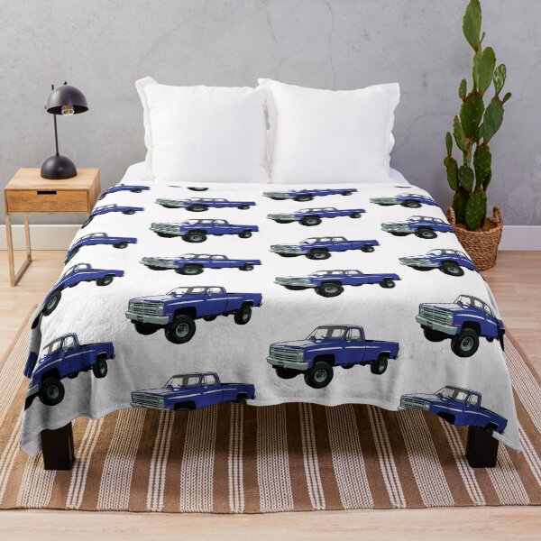Item preview, Blue 80s 4x4 C Truck designed and sold by CoolRide.