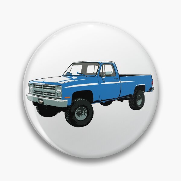 Item preview, Light Blue 80s 4x4 C Truck designed and sold by CoolRide.